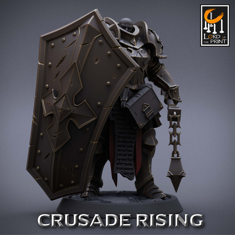 Templar w/Flail A | Crusade Rising | Fantasy Miniature | Rescale Miniatures TabletopXtra