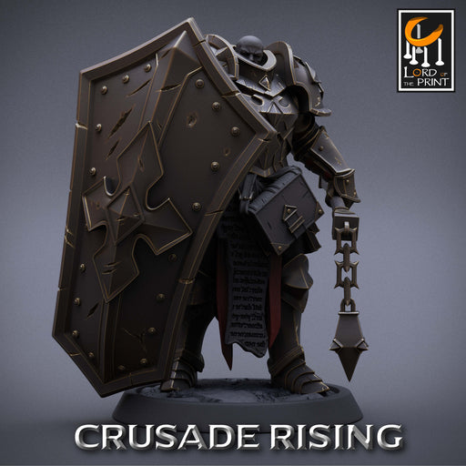 Templar w/Flail A | Crusade Rising | Fantasy Miniature | Rescale Miniatures TabletopXtra