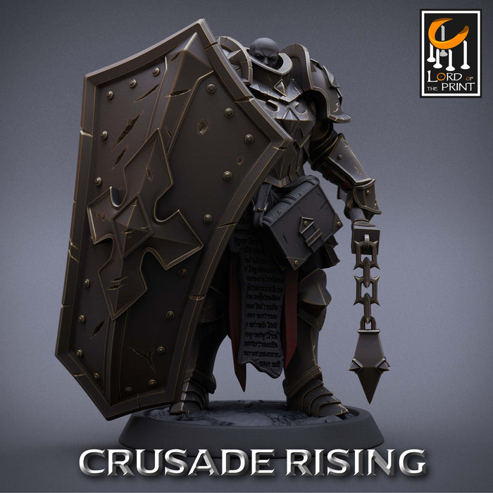 Templar w/Flail A | Crusade Rising | Fantasy Miniature | Rescale Miniatures TabletopXtra