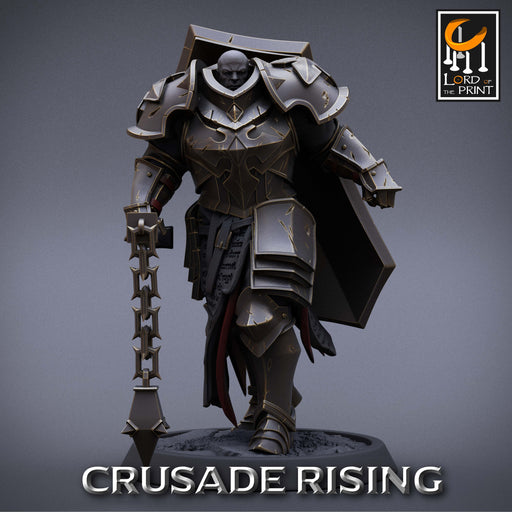 Templar w/Flail B | Crusade Rising | Fantasy Miniature | Rescale Miniatures TabletopXtra