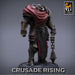 Templar w/ Flail Miniatures | Crusade Rising | Fantasy Miniature | Rescale Miniatures TabletopXtra