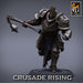 Templar w/ Flail Miniatures | Crusade Rising | Fantasy Miniature | Rescale Miniatures TabletopXtra