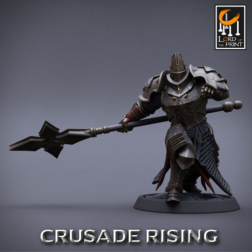 Templar w/Lance A | Crusade Rising | Fantasy Miniature | Rescale Miniatures TabletopXtra