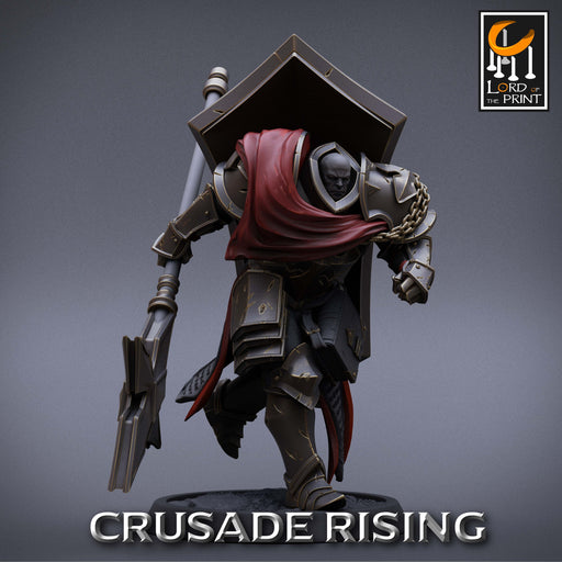 Templar w/Lance B | Crusade Rising | Fantasy Miniature | Rescale Miniatures TabletopXtra