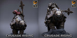 Templar w/ Lance Bear Rider Miniatures | Crusade Rising | Fantasy Miniature | Rescale Miniatures TabletopXtra