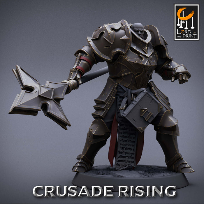 Templar w/Lance C | Crusade Rising | Fantasy Miniature | Rescale Miniatures TabletopXtra