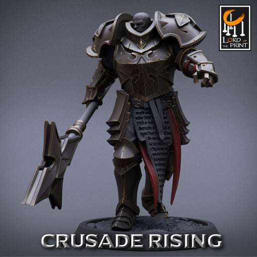 Templar w/Lance D | Crusade Rising | Fantasy Miniature | Rescale Miniatures TabletopXtra