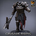 Templar w/ Lance Miniatures | Crusade Rising | Fantasy Miniature | Rescale Miniatures TabletopXtra