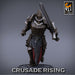 Templar w/Sword C | Crusade Rising | Fantasy Miniature | Rescale Miniatures TabletopXtra