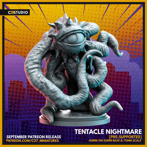Tentacle Nightmare | Heroes | Sci-Fi Miniature | C27 Studio TabletopXtra