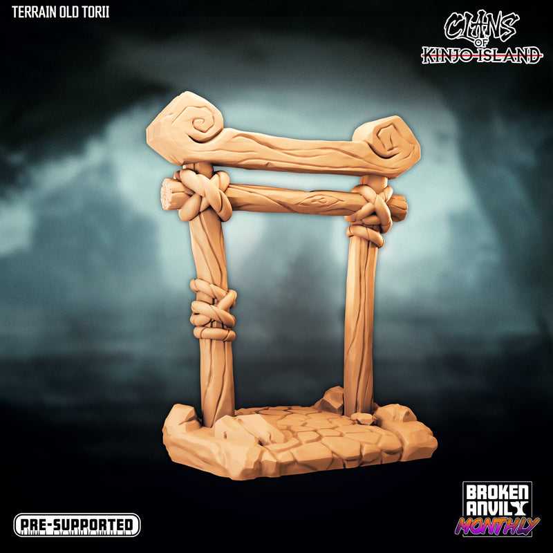 Terrain Miniatures | Clans of Kinjo Island | Tabletop RPG Miniature TabletopXtra