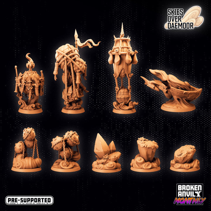 Terrain Miniatures | Skies Over Daemoor | Tabletop RPG Miniature TabletopXtra