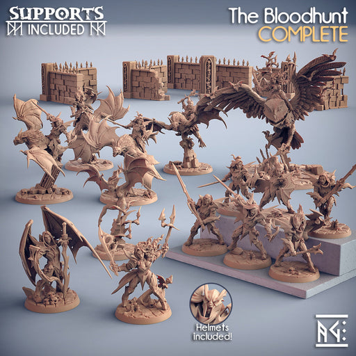 The Bloodhunt Miniatures (Full Set) | Fantasy D&D Miniature | Artisan Guild TabletopXtra