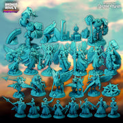 The Celestial War Angelic Wrath Miniatures (Full Set) | Tabletop RPG Miniature TabletopXtra