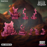 The Celestial War Demonic Vengence Miniatures (Full Set) | Tabletop RPG Miniature TabletopXtra