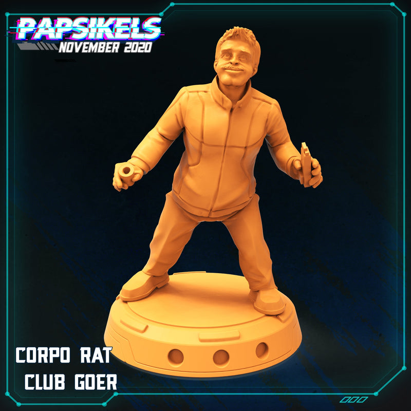The Corpo World Miniatures (Full Set) | Sci-Fi Miniature | Papsikels TabletopXtra