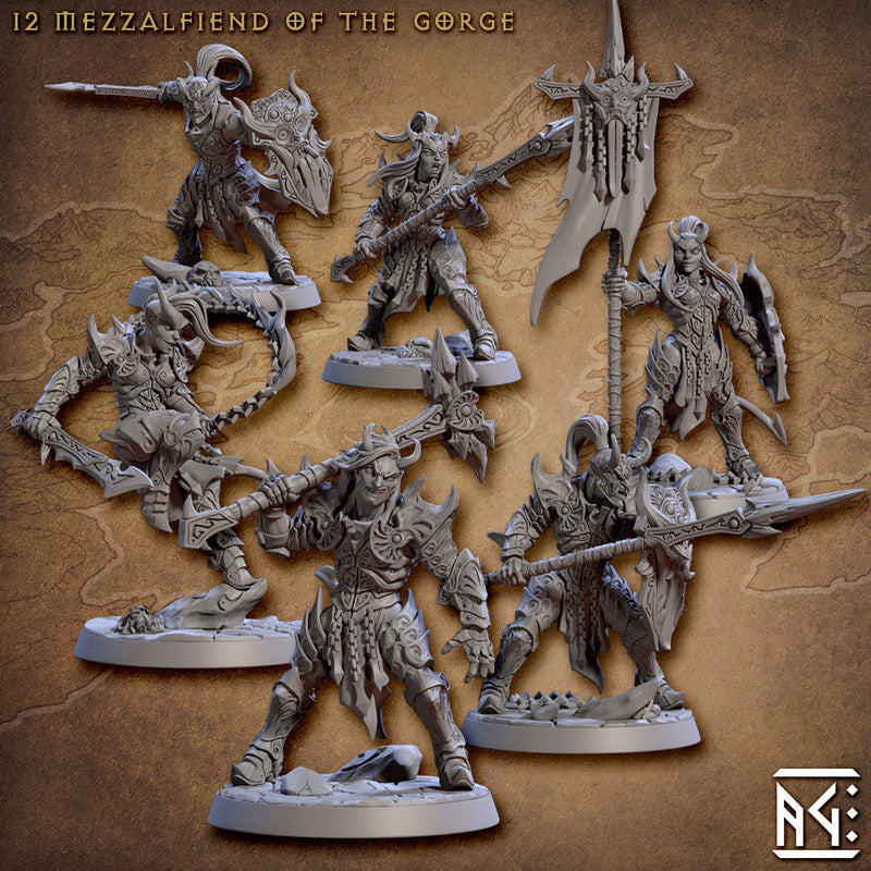 The Demon King's Spawn Miniatures (Full Set) | Fantasy D&D Miniature | Artisan Guild TabletopXtra