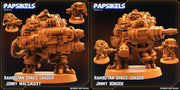 The Exterminator Miniatures (Full Set) | Sci-Fi Miniature | Papsikels TabletopXtra
