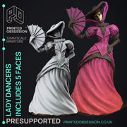 The Lady of Pox Miniatures (Full Set) | Fantasy Miniature | Printed Obsession TabletopXtra