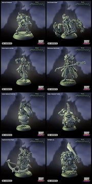 The Mis-Adventurers Miniatures (Full Set) | Tabletop RPG Miniature TabletopXtra