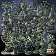 The Mis-Adventurers Miniatures (Full Set) | Tabletop RPG Miniature TabletopXtra