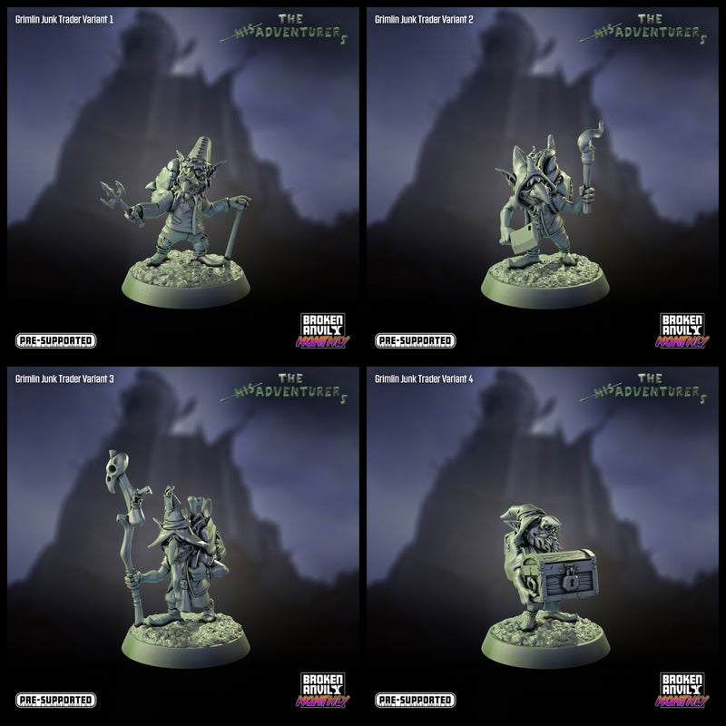 The Mis-Adventurers Miniatures (Full Set) | Tabletop RPG Miniature TabletopXtra