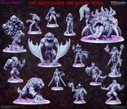 The Night Under the Bloody Moon Miniatures (Full Set) | Fantasy Miniature | RN Estudio TabletopXtra