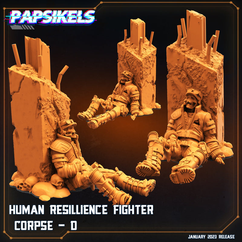 The Resistance Miniatures (Full Set) | Sci-Fi Miniature | Papsikels TabletopXtra