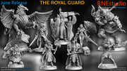 The Royal Guard Miniatures (Full Set) | Fantasy Miniature | RN Estudio TabletopXtra