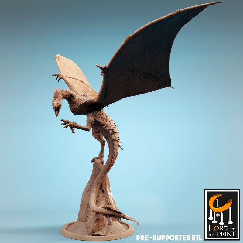The Wyvern Swarm Miniatures (Full Set) | Fantasy Miniature | Rescale Miniatures TabletopXtra