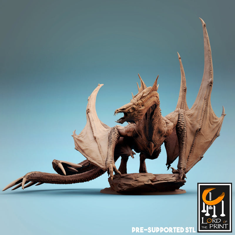 The Wyvern Swarm Miniatures (Full Set) | Fantasy Miniature | Rescale Miniatures TabletopXtra