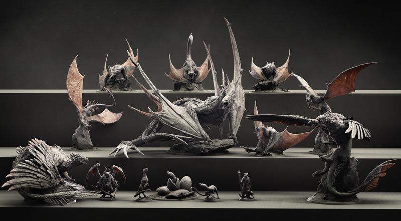 The Wyvern Swarm Miniatures (Full Set) | Fantasy Miniature | Rescale Miniatures TabletopXtra