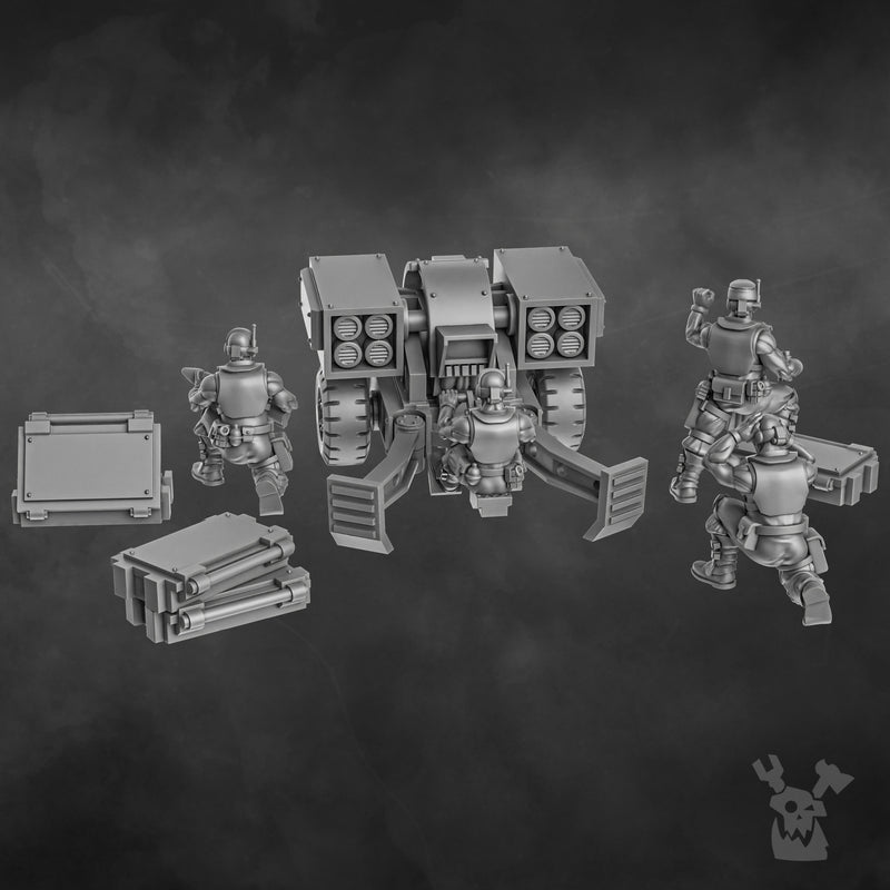The Ork Slayers Heavy Artillery Team | Imperial Soldiers | DakkaDakka