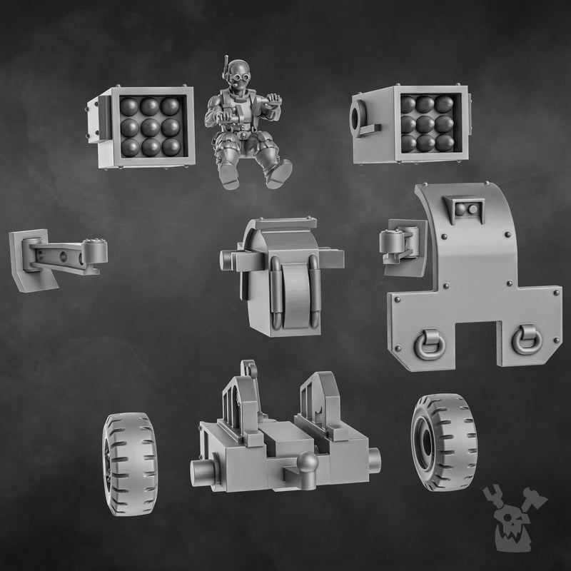 The Ork Slayers Heavy Artillery Team | Imperial Soldiers | DakkaDakka