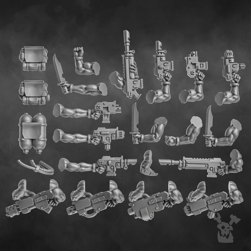 The Ork Slayers Commando Miniatures | Imperial Soldiers | DakkaDakka