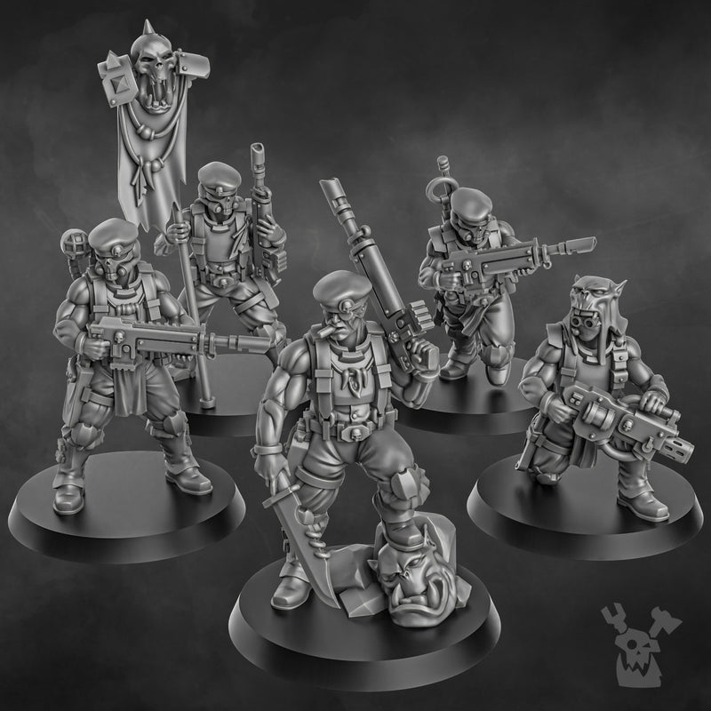The Ork Slayers Squad | Imperial Soldiers | DakkaDakka