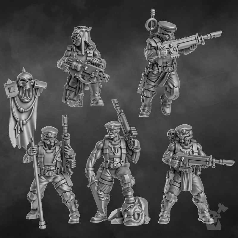 The Ork Slayers Squad | Imperial Soldiers | DakkaDakka