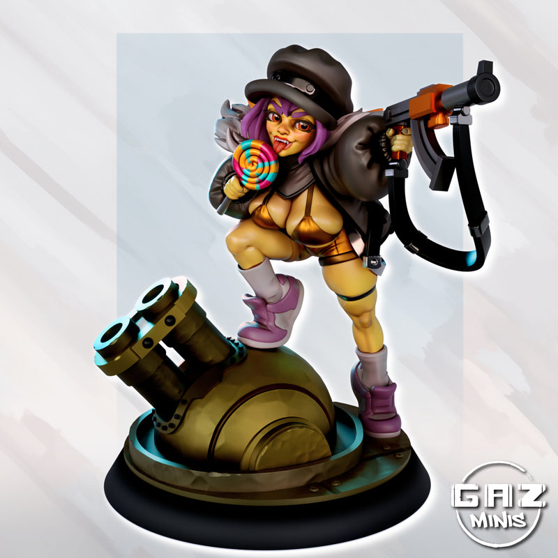 Goblin Weapons Expert Drizzlepip | Fantasy Pin-Up | Fantasy Miniature | Gaz Minis