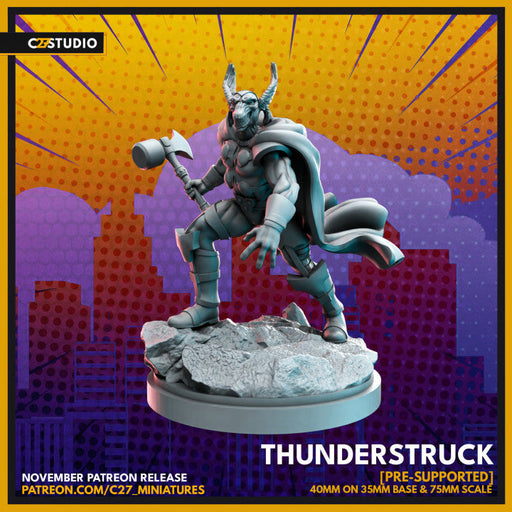 Thunderstruck | Heroes | Sci-Fi Miniature | C27 Studio TabletopXtra