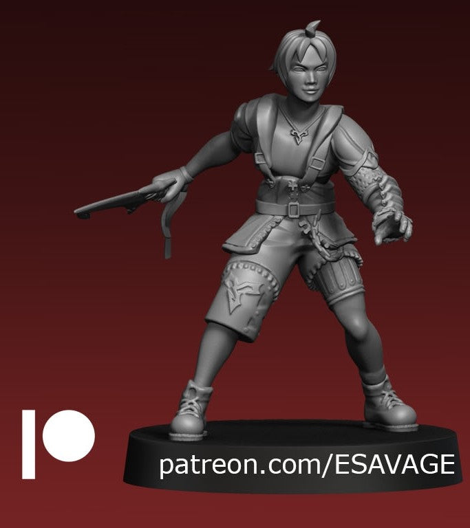 Tidal | Fantasy Miniature | Ethan Savage Studios TabletopXtra