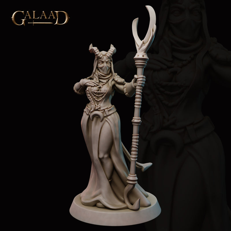 Female Mages and Fighters Miniatures | Fantasy | Galaad Miniatures