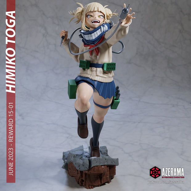 Toga | Pin-Up Statue Fan Art Miniature Unpainted | Azerama