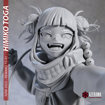 Toga | Pin-Up Statue Fan Art Miniature Unpainted | Azerama