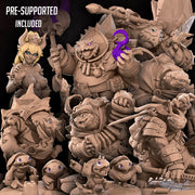 Tortles Vol 2 Miniatures (Full Set) | Fantasy Miniature | Bite the Bullet TabletopXtra