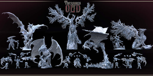 Treasures of Old Miniatures (Full Set) | Fantasy Miniature | Mini Monster Mayhem TabletopXtra