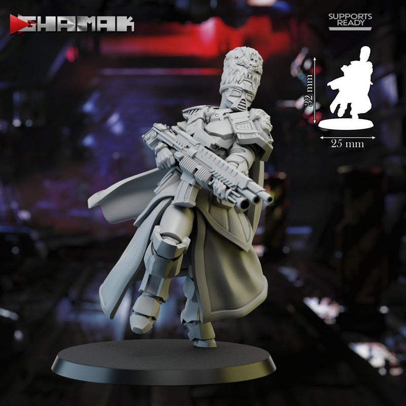 Trooper B | First Born | Grimdark Proxy Miniature | Ghamak TabletopXtra