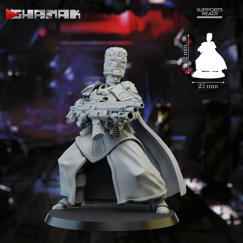 Trooper C | First Born | Grimdark Proxy Miniature | Ghamak TabletopXtra