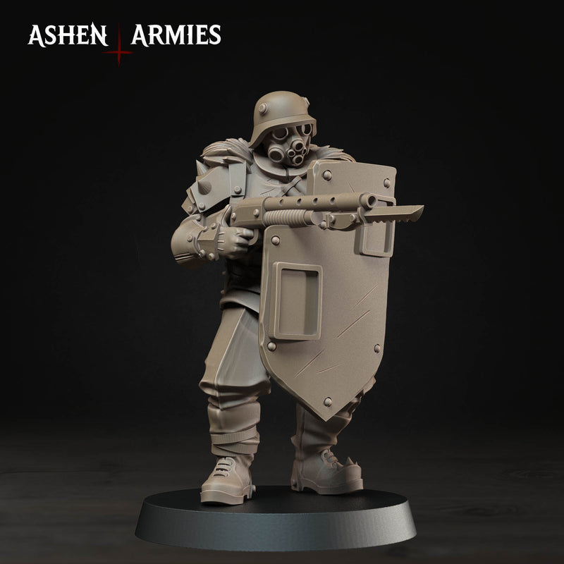 Heretic Troopers Hellbound Apostasy | Trench Grimdark | Ashen Armies
