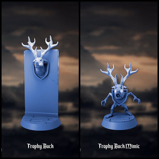 Trophy Buck Mimic | Panic at Moorefrost Manor | Tabletop RPG Miniature TabletopXtra