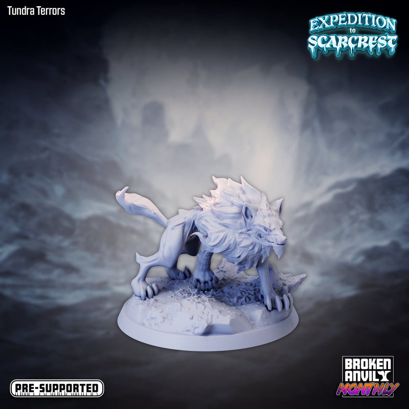 Tundra Terror B | Expedition to Scarcrest | Tabletop RPG Miniature TabletopXtra